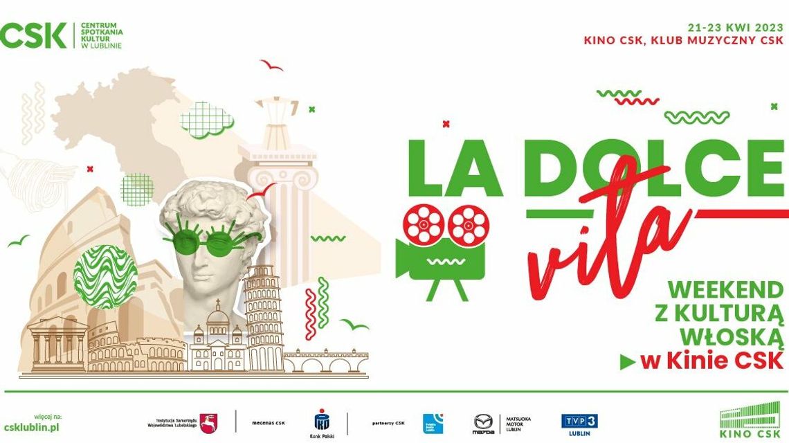 Włoski weekend w Centrum Spotkania Kultur Włoski weekend w Centrum Spotkania Kultur