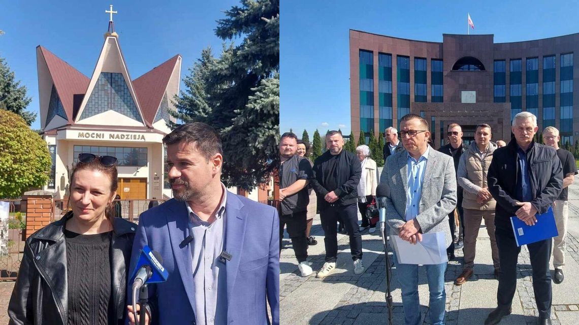 Wnuk kontra Zwolak. Ostro na konferencjach w Zamościu