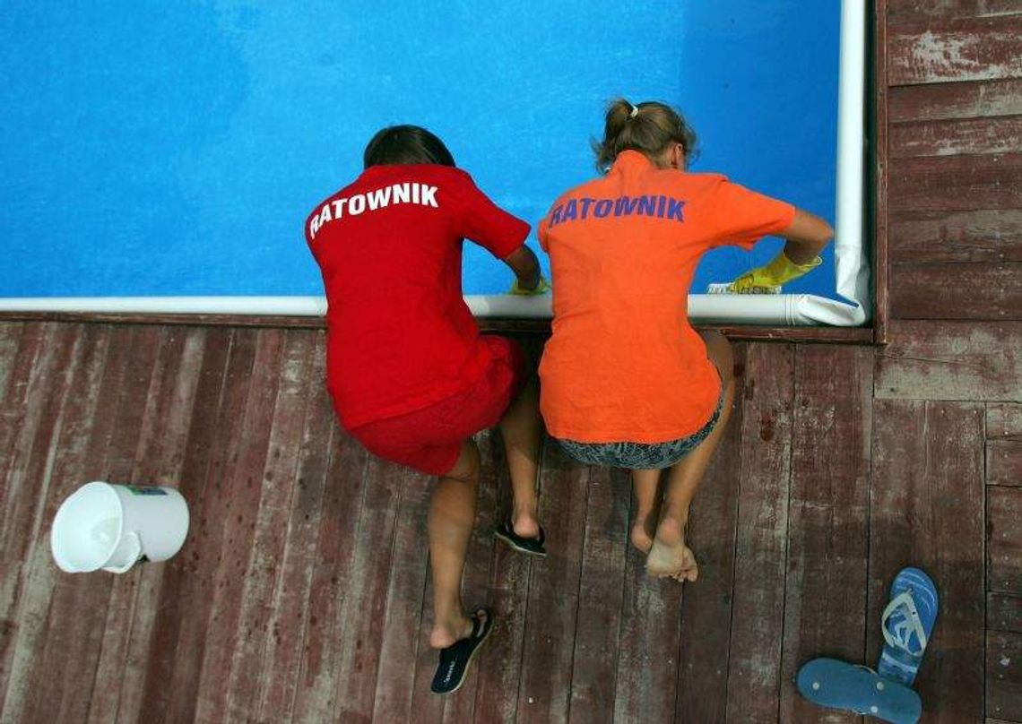 Woda jest, turyści są. Tylko ratowników brak