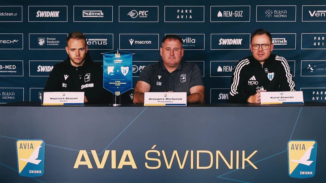 Wojciech Szacoń (Avia Świdnik): Wierzę, że wygrana w Pucharze Polski pchnie nas dalej Wojciech Szacoń (Avia Świdnik): Wierzę, że wygrana w Pucharze Polski pchnie nas dalej