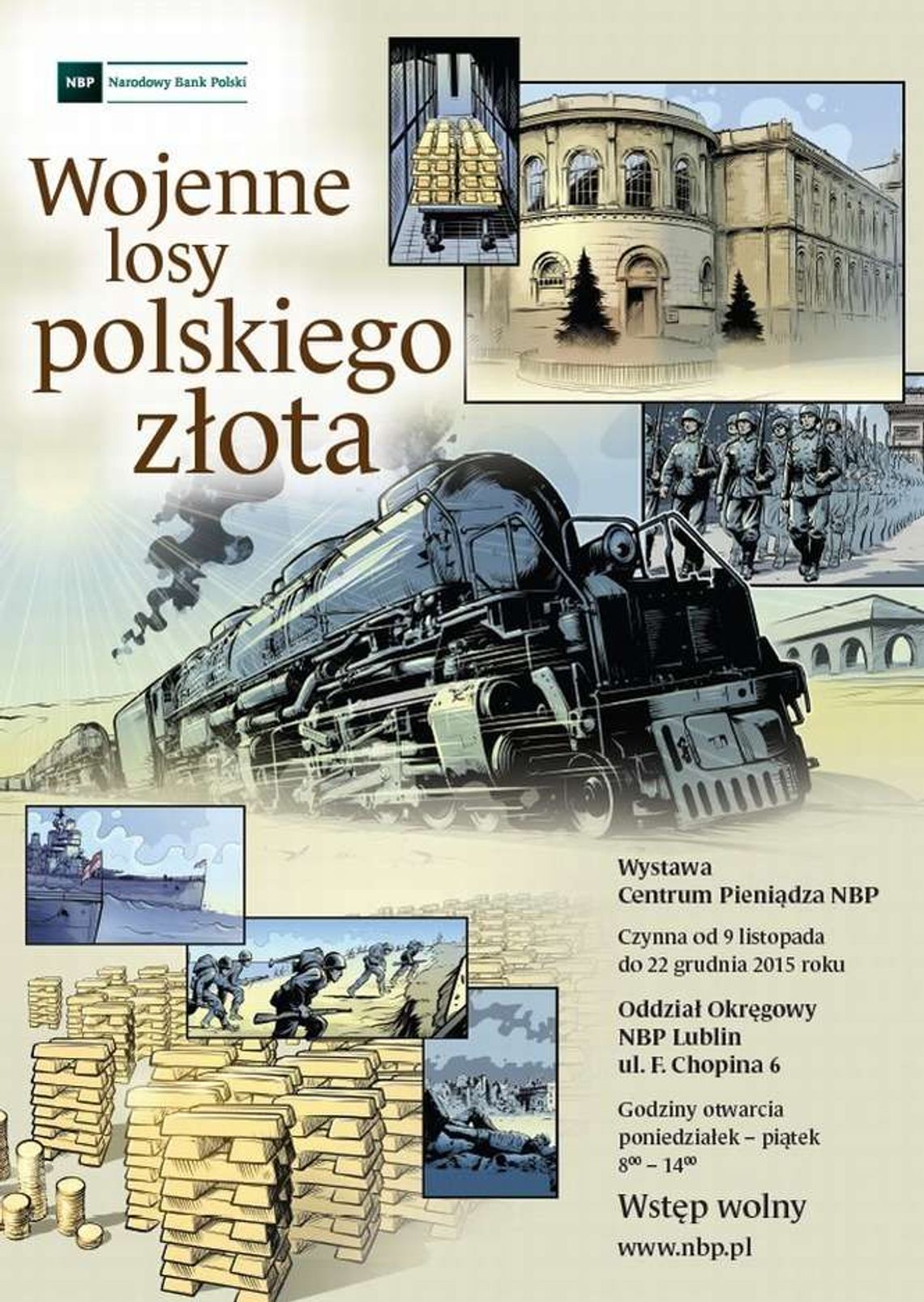 Wojenne losy polskiego złota. Wystawa w NBP
