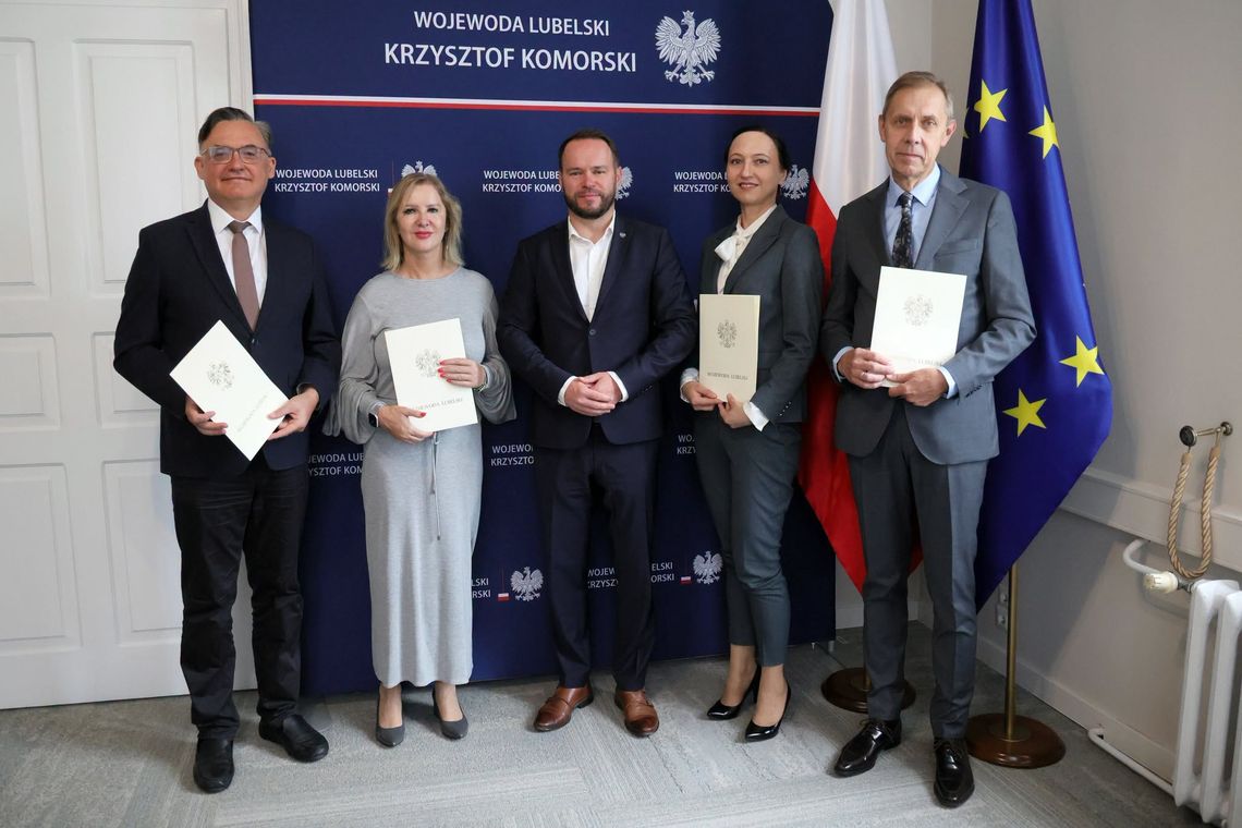 Wojewoda powołał nowych konsultantów. Cztery nominacje dla specjalistów z Lubelszczyzny