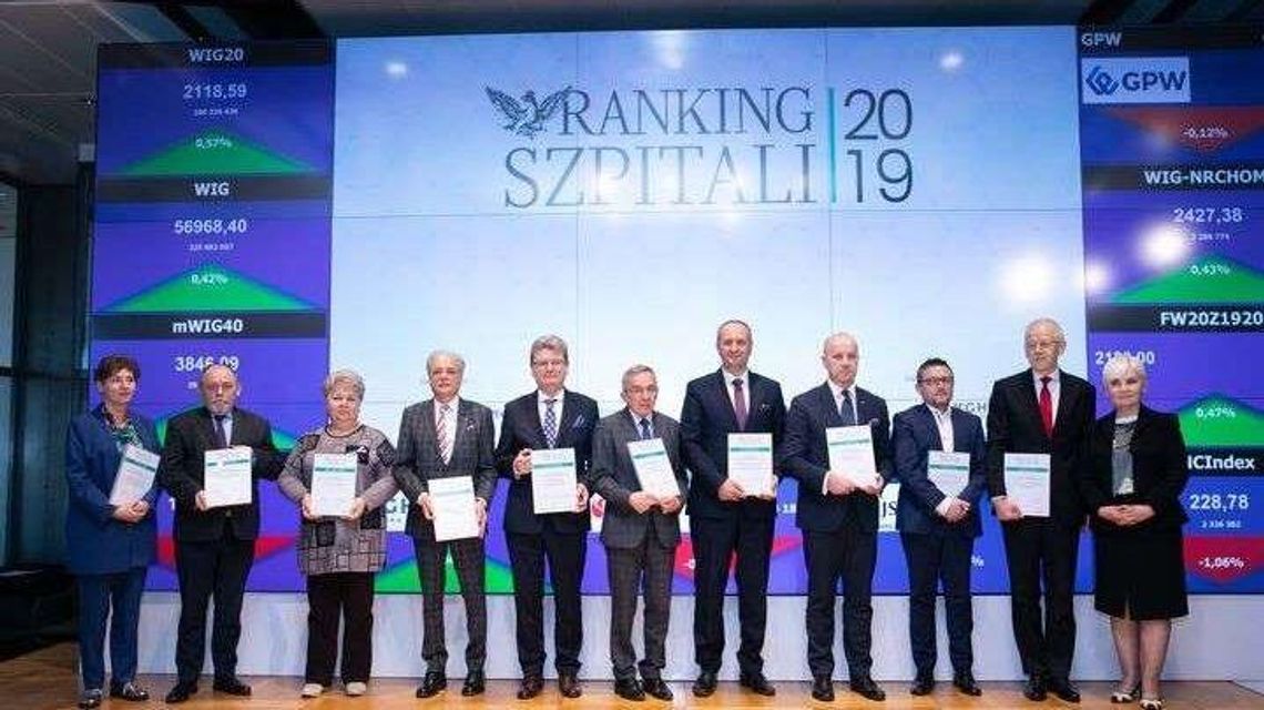 Wojewódzki Szpital Specjalistyczny wysoko w rankingu "Bezpieczny szpital"