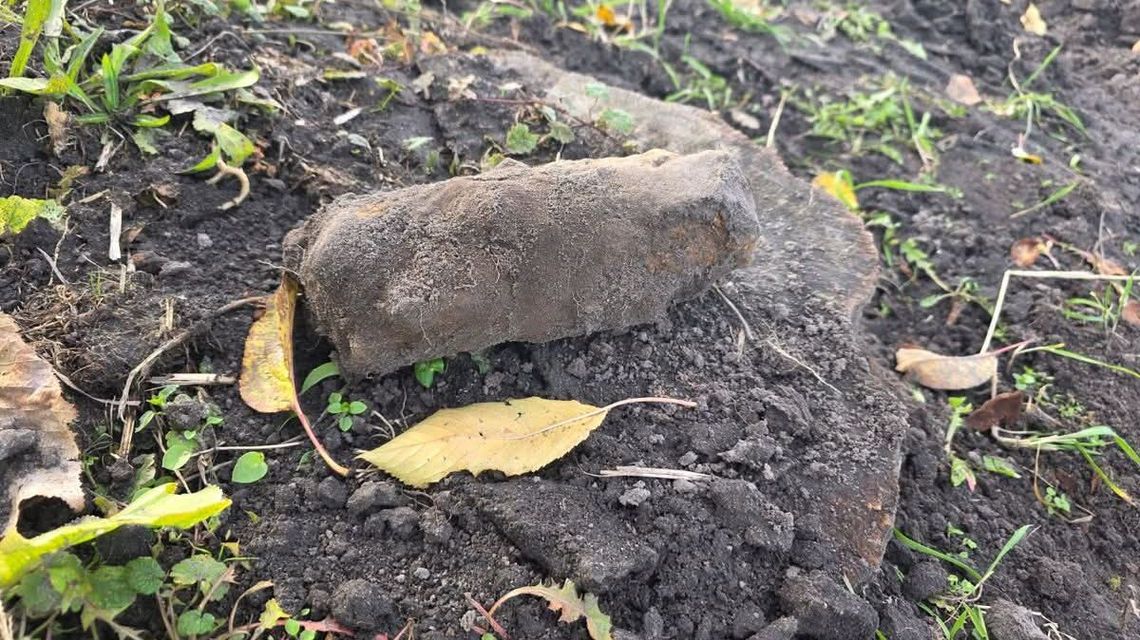 Wojna pod skibą ziemi. Rolnik ze Strupina Dużego odkrył niebezpieczną pamiątkę historii