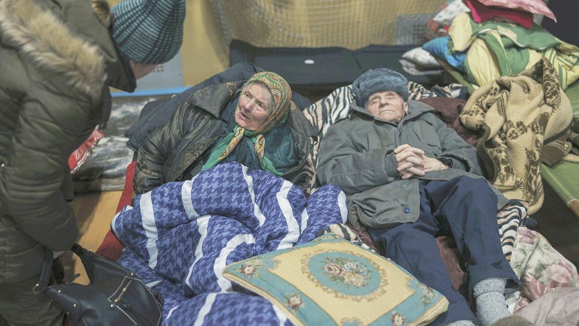 Wojna w Ukrainie. Historie czasów wojny: Najważniejsze było to, że nie ma już samolotów i bomb