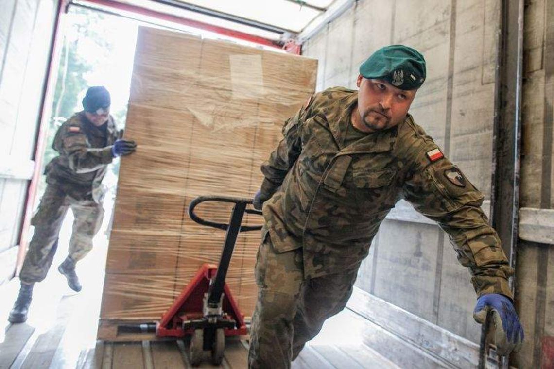 Wojskowy chleb jedzie na Ukrainę