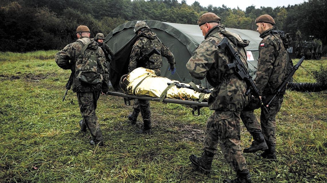 Wojskowy sprzęt, kuchnie polowe, a nawet cysterny. Tak koło Chełma szkoli się WOT [zdjęcia]