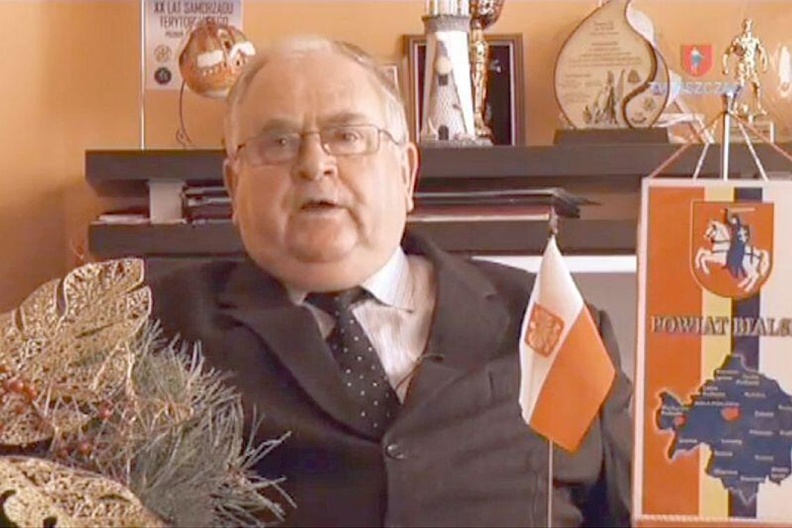 Wójt gminy Piszczac w orędziu do narodu: \"To był przeciętny rok\" (wideo)