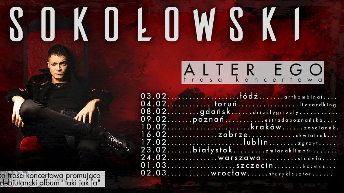 Wokalista Nocnego Kochanka i SZUMY w Lublinie! Wokalista Nocnego Kochanka i SZUMY w Lublinie!