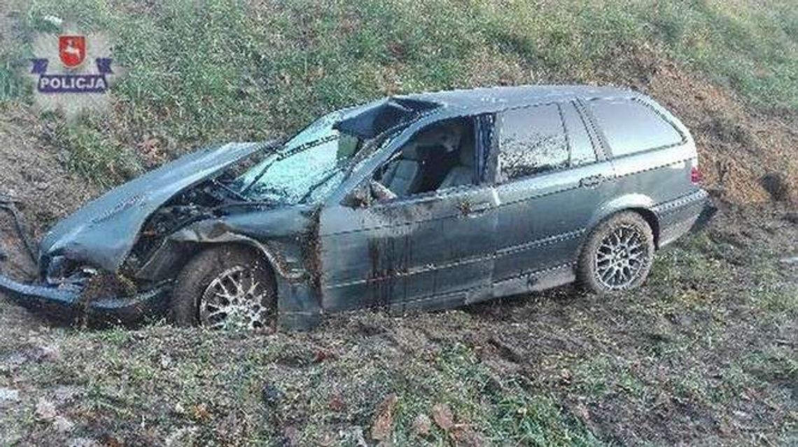 Wola Blizocka: Samochód bmw zderzył się z łosiem Wola Blizocka: Samochód bmw zderzył się z łosiem