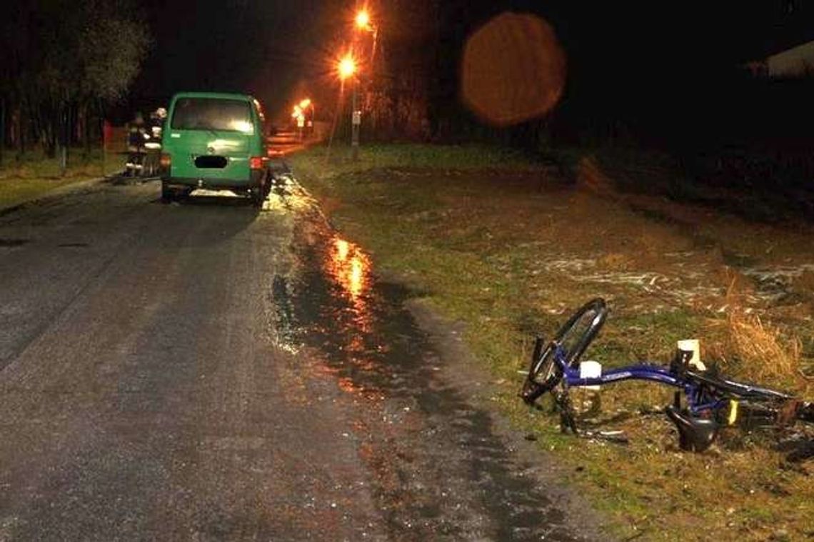Wola Chomejowa: Bus wjechał w rowerzystkę