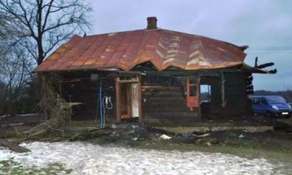 Wola Kisielska: 62-latek zginął w pożarze domu