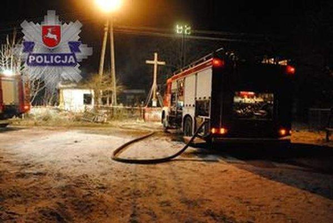 Wola Żulińska. Pożar domu, zginęły dwie osoby