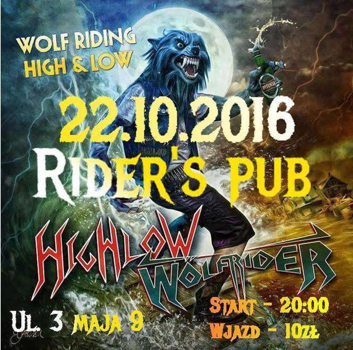 Wölfrider i Highlow w Rider's Pub