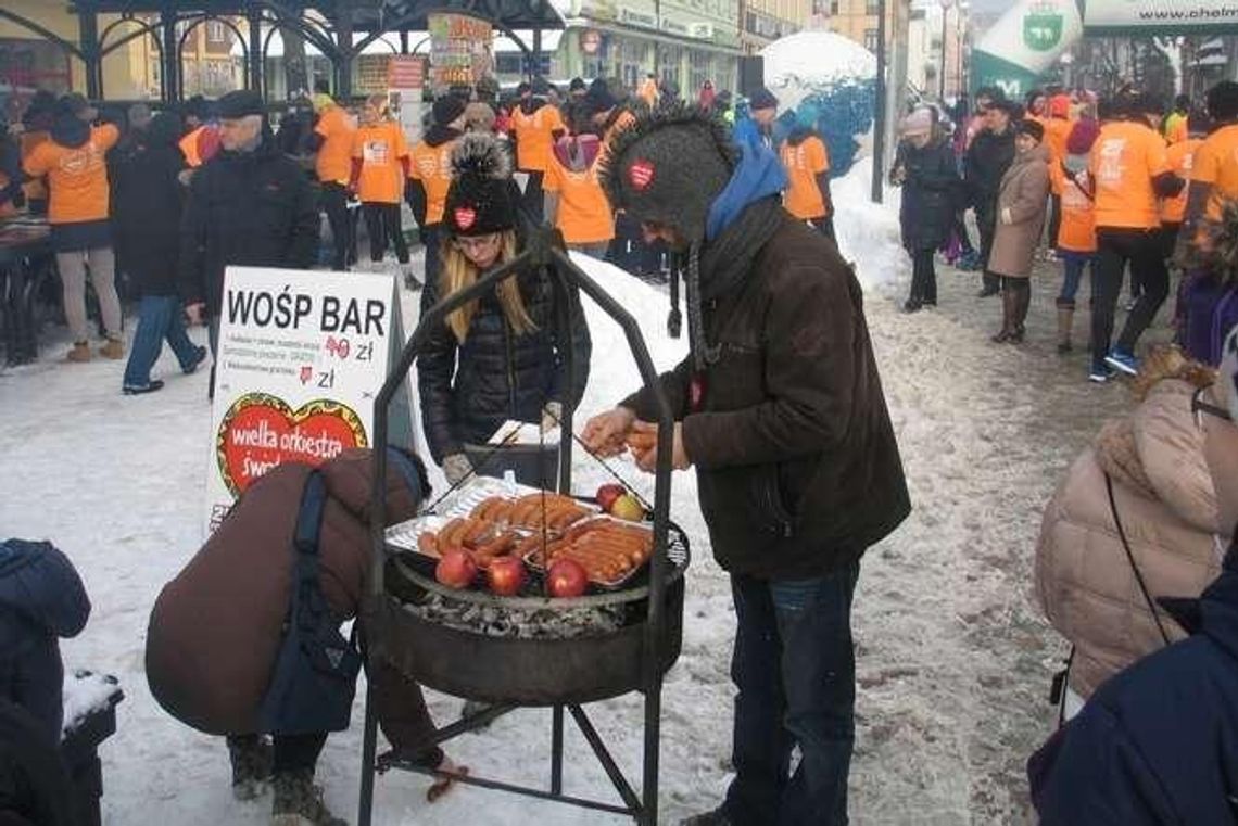 WOŚP w Chełmie: Bieg, kiełbaski i strzelnica