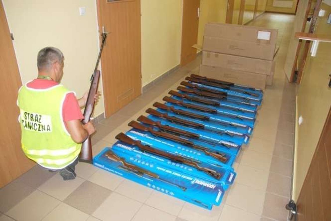 Wpadka na granicy. Wiatrówki o zbyt dużej energii naciągu