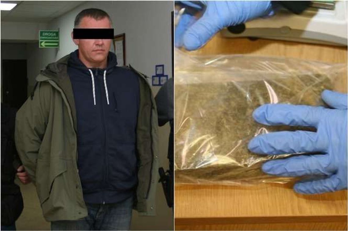 Wpadł po "zakupach" w Holandii