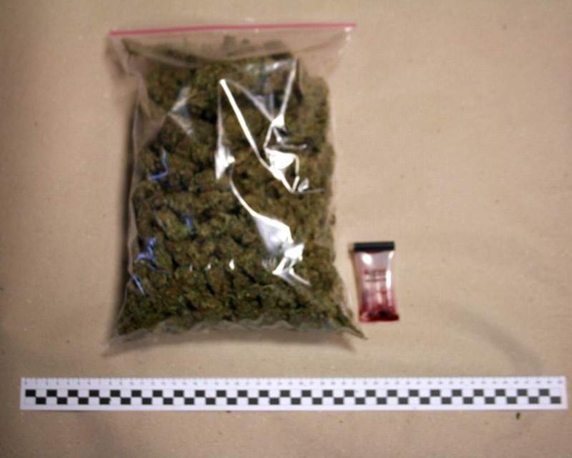 Wpadł z kilogramem narkotyków: heroina, amfetamina, marihuana