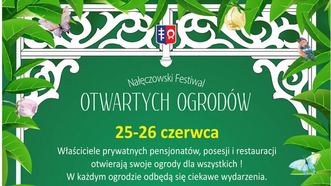 Wraca Nałęczowski Festiwal Otwartych Ogrodów