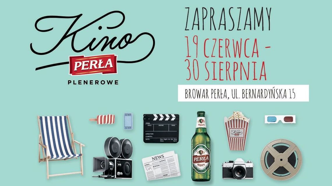 Wraca plenerowe Kino Perła. Projekcje 5 dni w tygodniu do 30 sierpnia