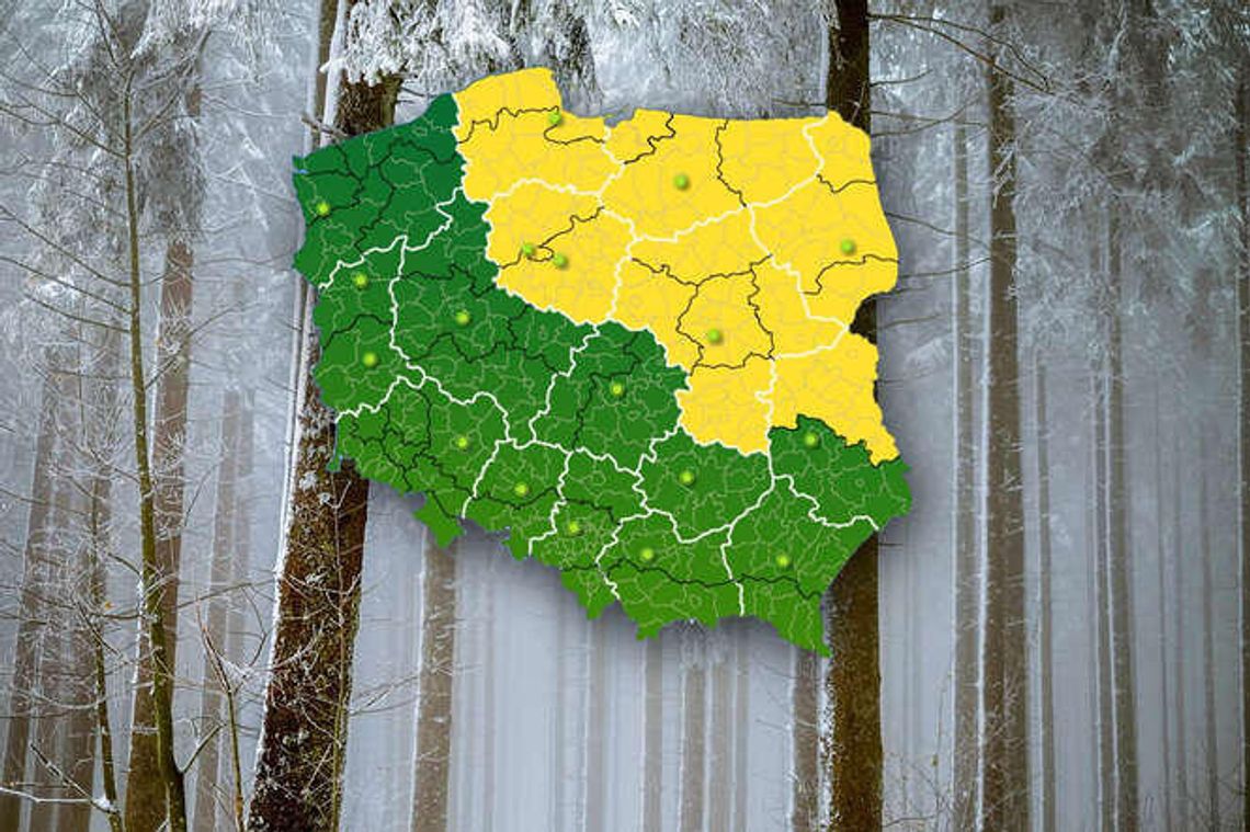 Wraca zima. Jest pierwsze ostrzeżenie IMGW