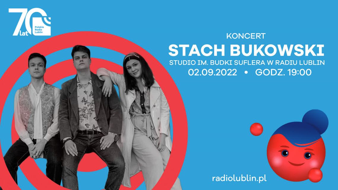 Wracają koncerty w Radiu Lublin. Na początek Stach Bukowski