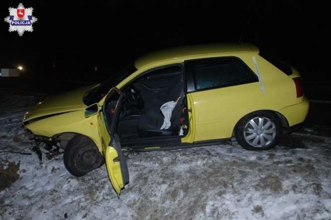 Wracali z wesela po pijanemu, wpadli do rowu. Nie chcieli powiedzieć kto kierował