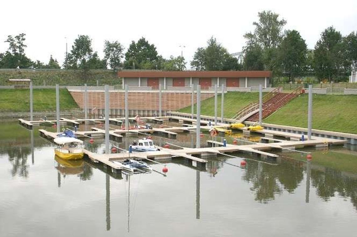 Wreszcie zjemy coś w marinie w Puławach