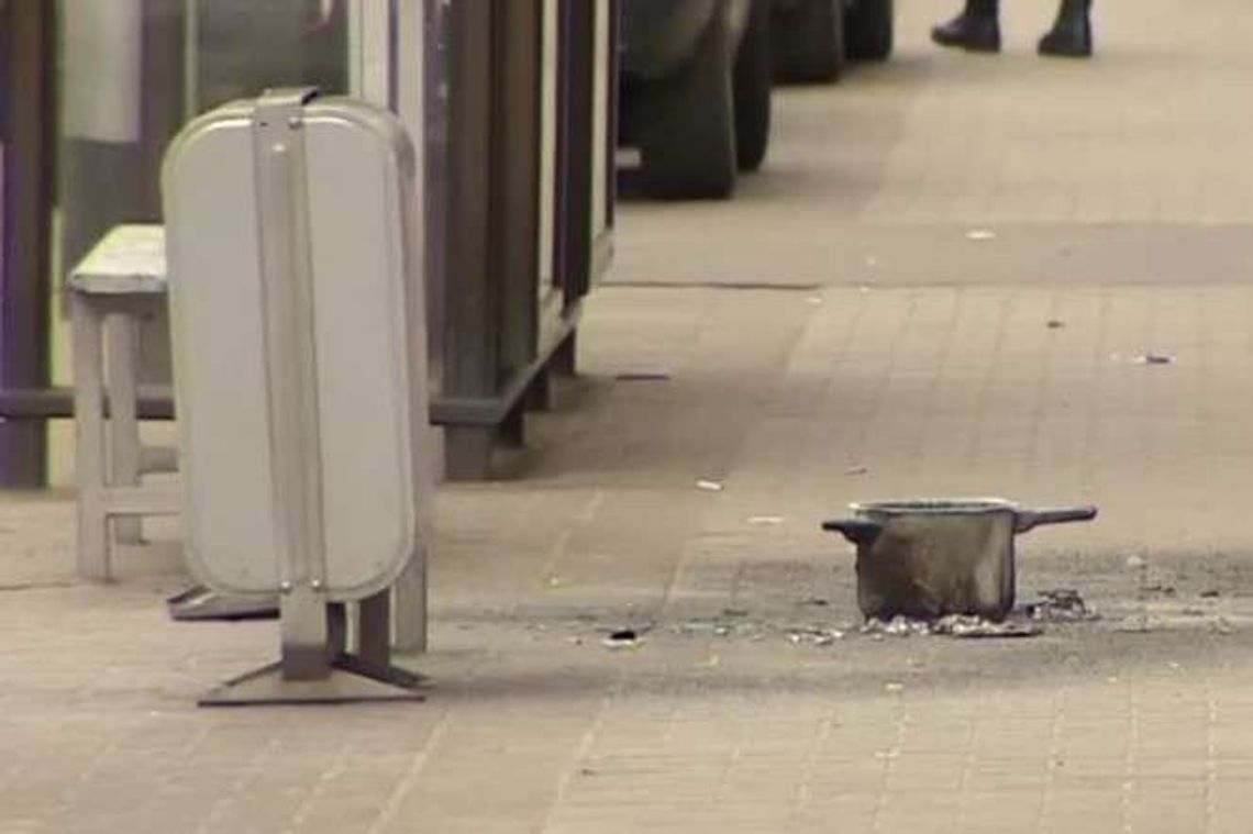 Wrocław: Wybuch garnka z nieznaną substancją (wideo)
