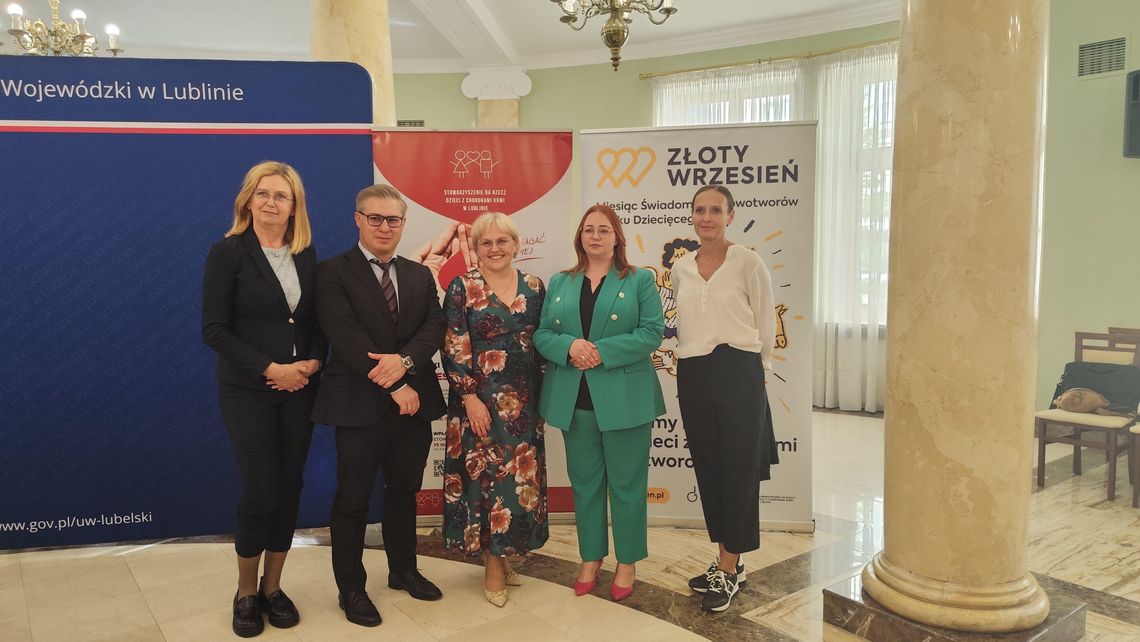 Wrzesień na złoto, jako symbol walki z nowotworami dziecięcymi