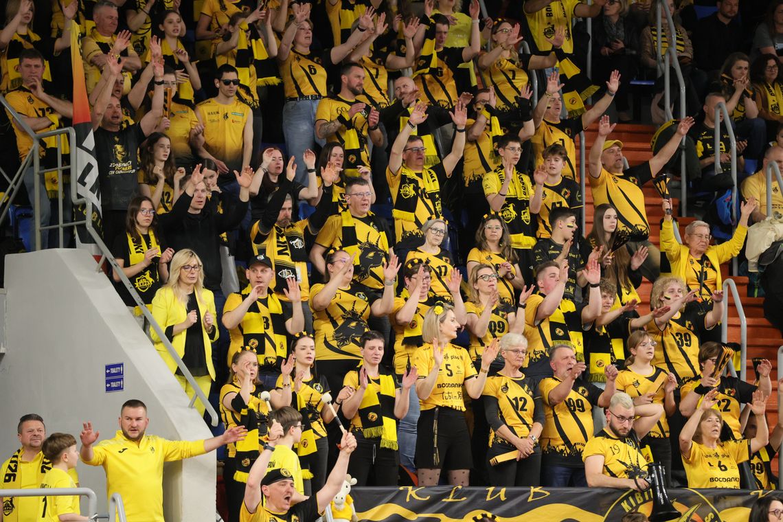 Wsparcie z trybun pomogło, Bogdanka LUK Lublin wyrównała w finale PlusLigi