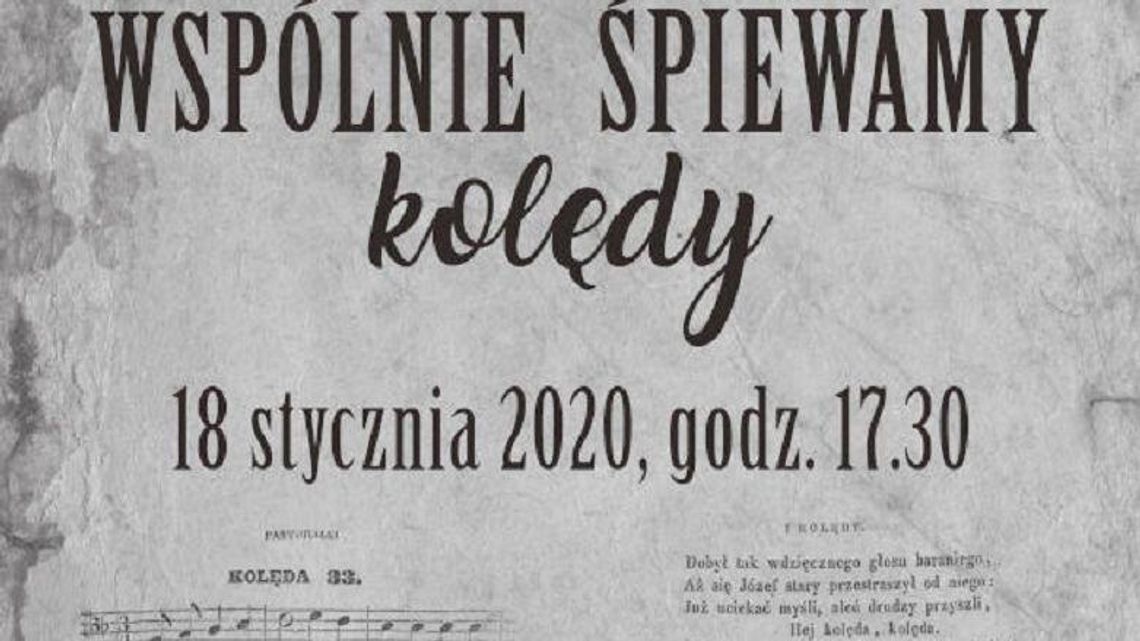 Wspólne kolędowanie mieszkańców Kurowa