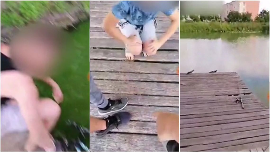 Wstrząsające nagranie. Kazali koledze całować się po butach. Policja już wie, kim są nastolatkowie
