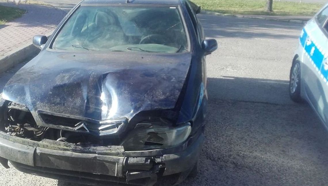 Wszystko odpadało, a on jechał. Ten widok zszokował policjantów [zdjęcia]