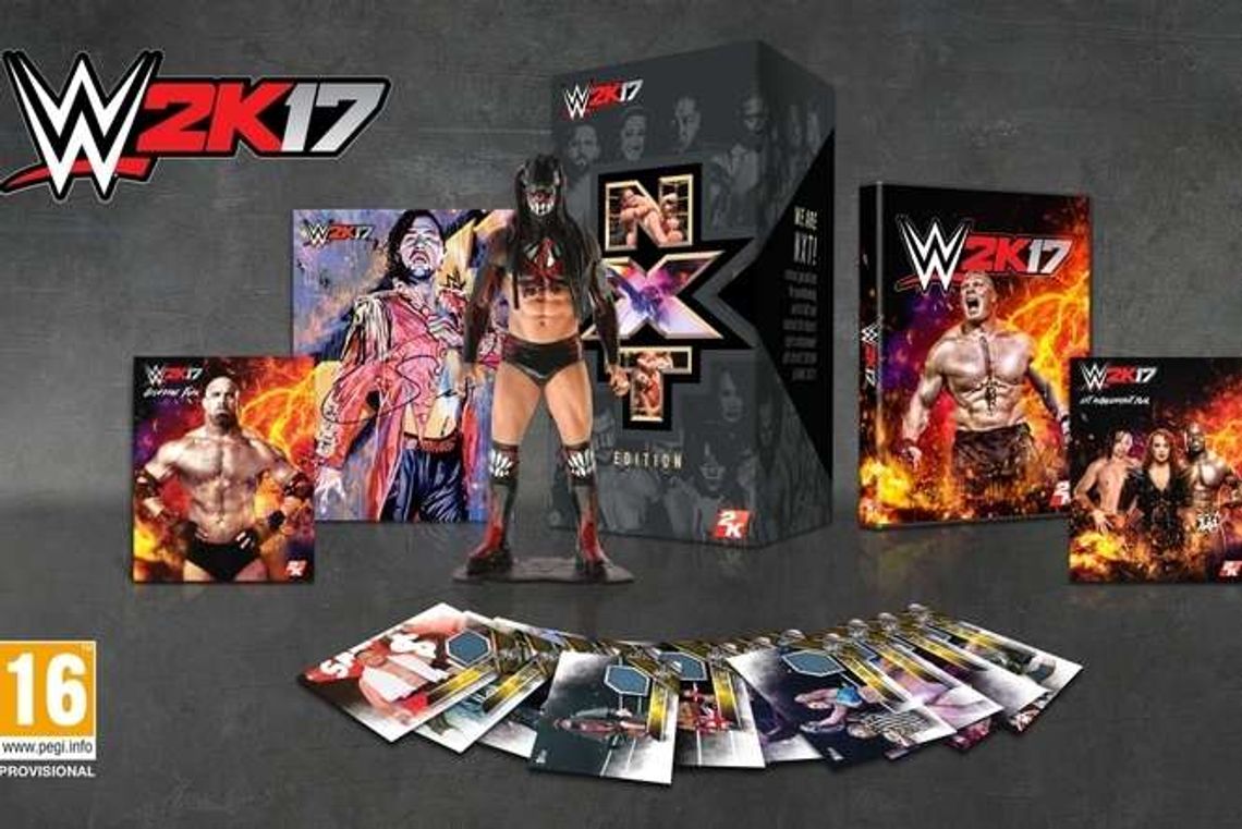 WWE 2K17: Edycja kolekcjonerska z figurką