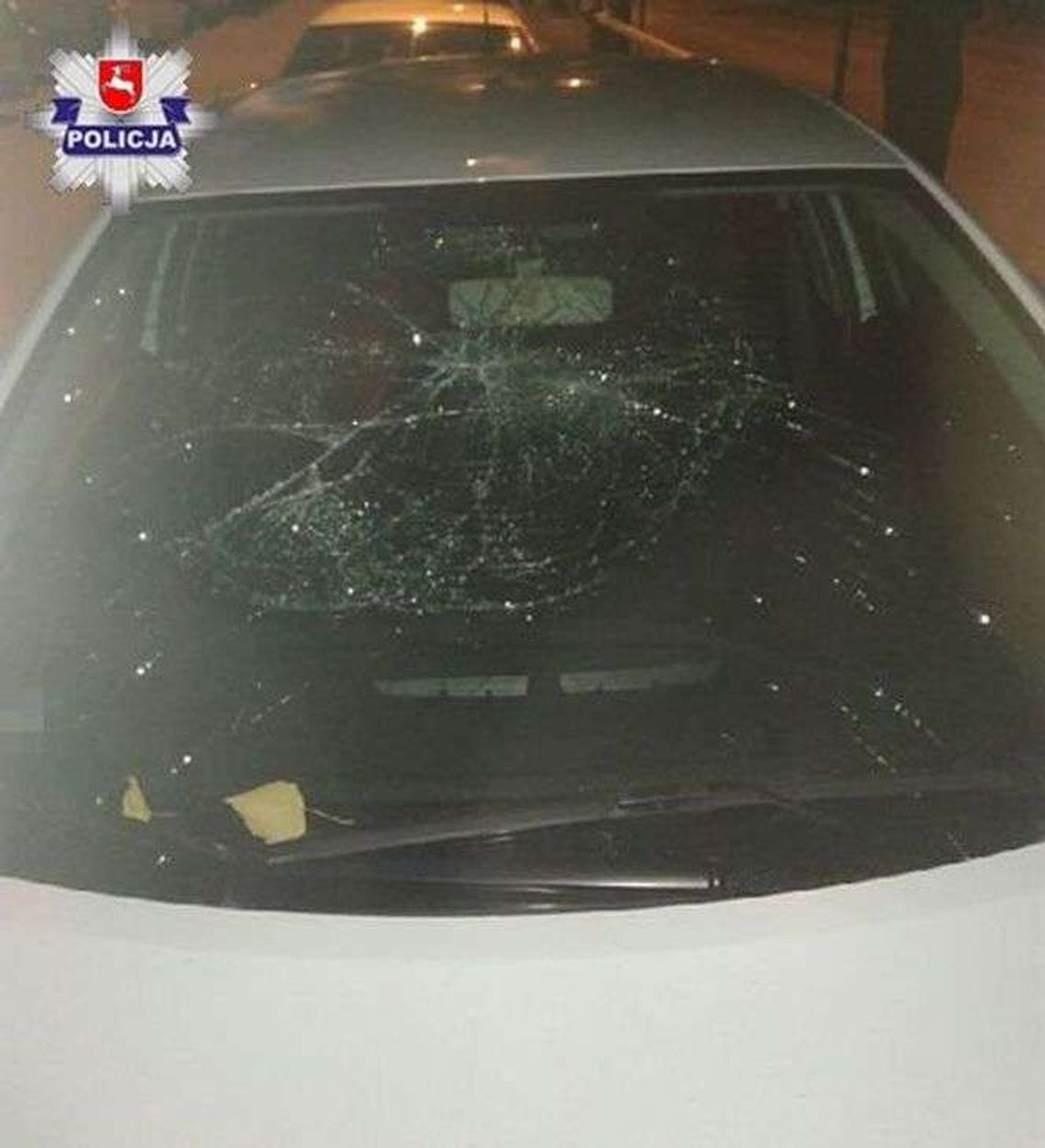 Wybił szybę, bo był zdenerwowany