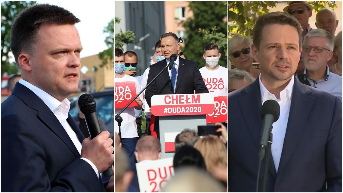 Wybory 2020. Duda liderem, Trzaskowski zyskuje, Hołownia ze stratą