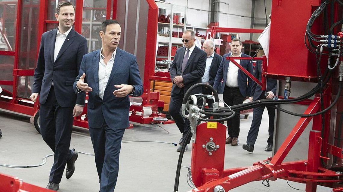 Wybory prezydenckie 2020. Szef PSL odwiedził producenta maszyn rolniczych koło Lublina [zdjęcia]