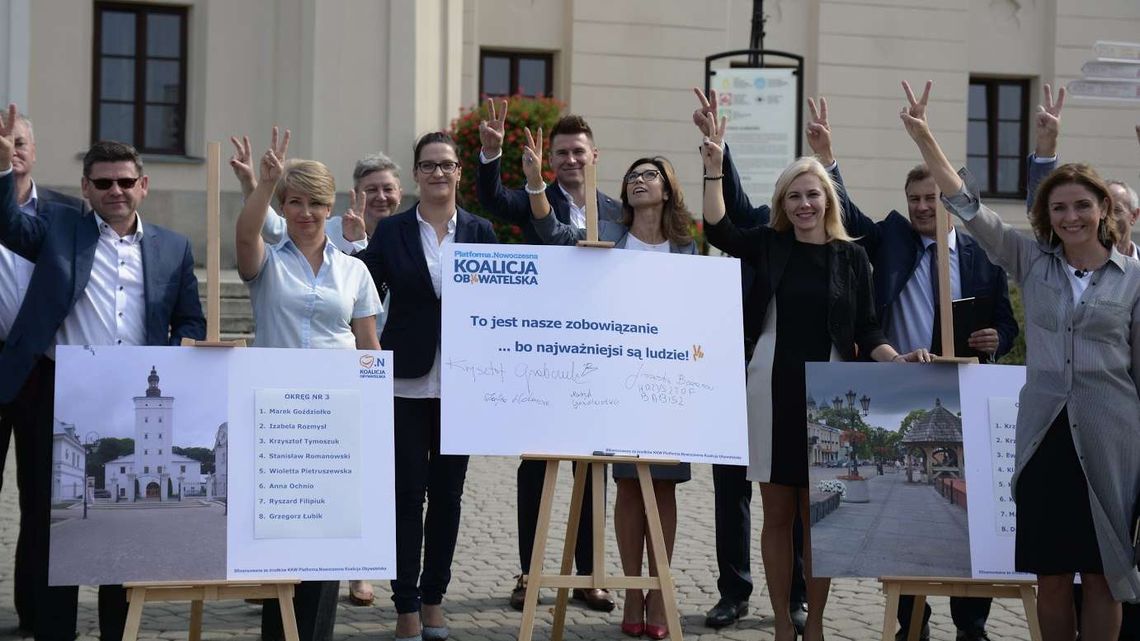Wybory samorządowe 2018: Kandydaci Koalicji Obywatelskiej do sejmiku województwa lubelskiego [lista]