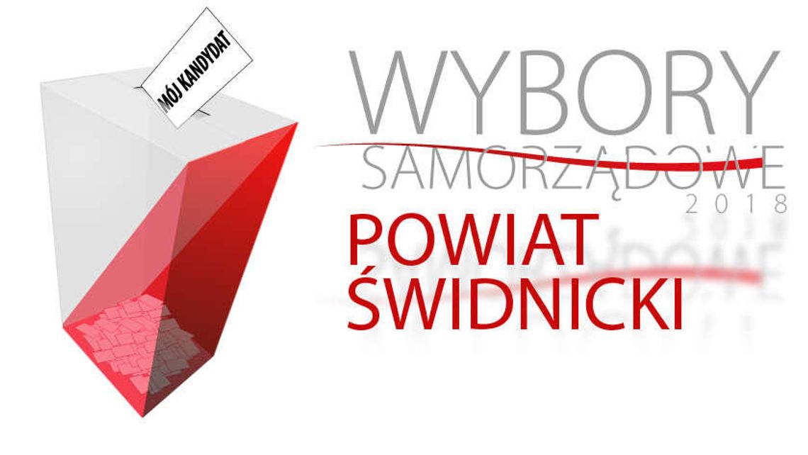 Wybory samorządowe 2018 - powiat świdnicki. Kandydaci do Rady Powiatu