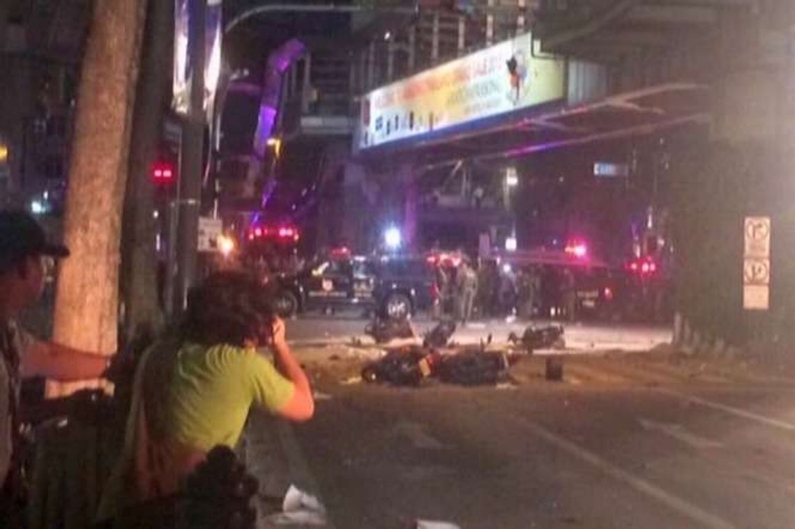 Wybuch bomby w Bangkoku. Zginęło co najmniej 27 osób
