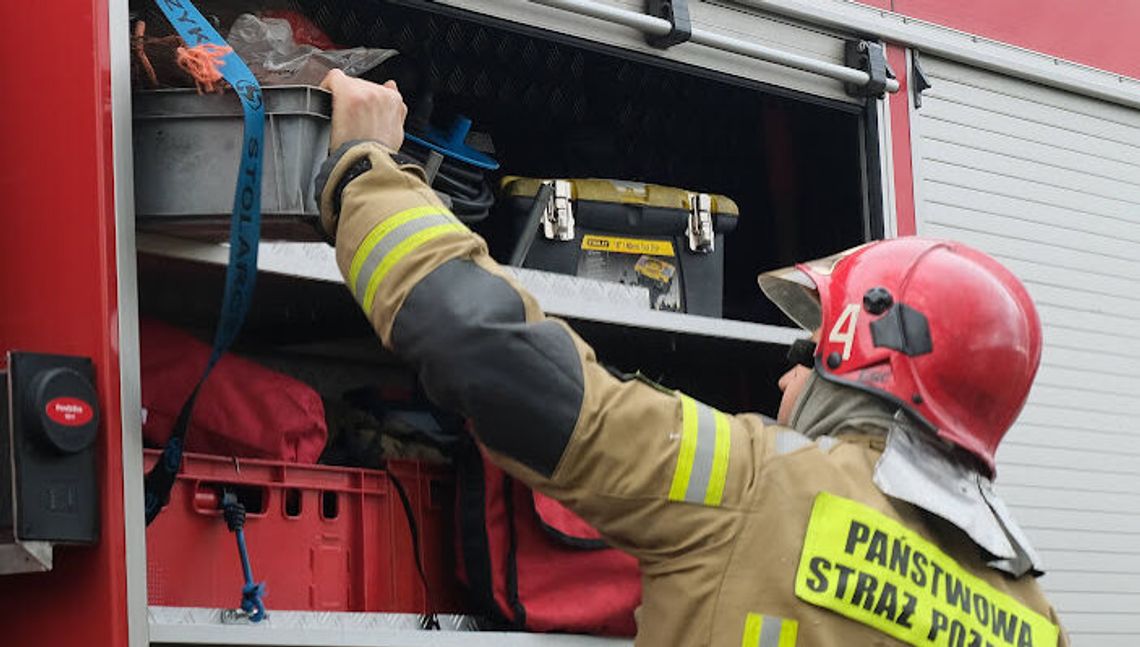 Wybuch butli z gazem. Jedna osoba poszkodowana