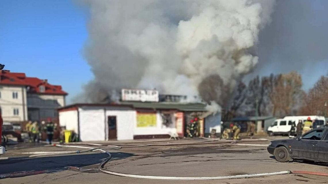 Wybuch gazu tuż przy granicy w Dorohusku