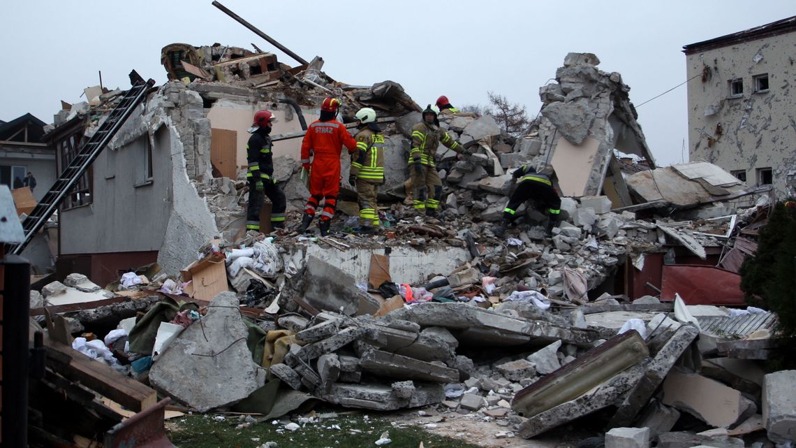 Wybuch gazu w Puławach zabił starsze małżeństwo