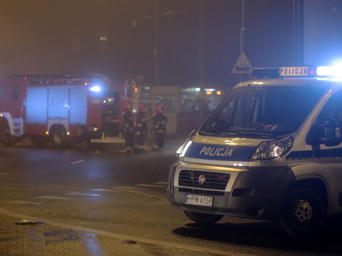 Wybuch piecyka gazowego w centrum Szczecina. Ranny strażak i policjant