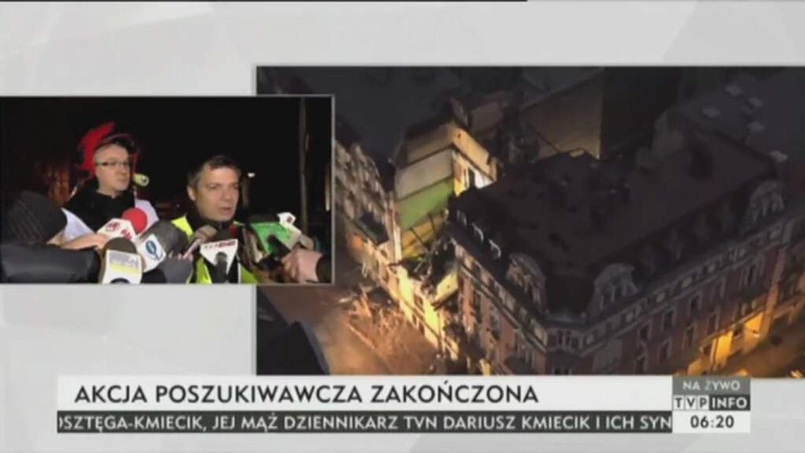 Wybuch w kamienicy w Katowicach. Zginęli reporter TVN i jego rodzina