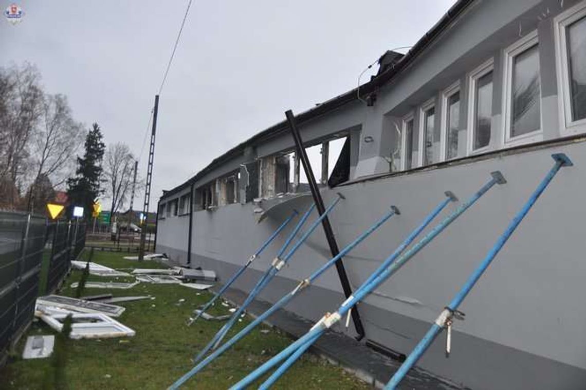 Wybuch w Łaziskach. W zakładzie zawaliły się ściany