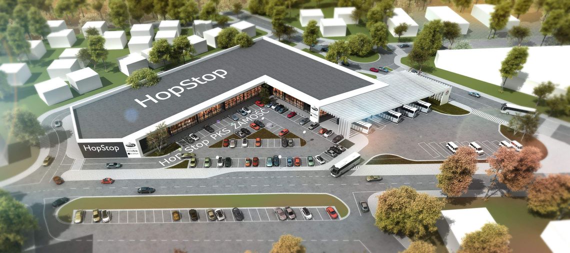 Wybudują dworzec w Zamościu. Będzie połączony z centrum handlowym