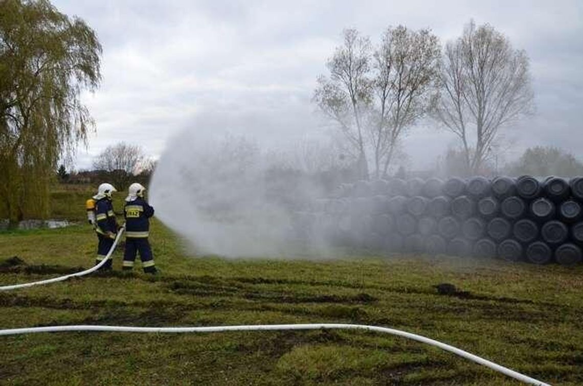 Wyciek amoniaku. Ćwiczenia puławskiej straży pożarnej [zdjęcia]