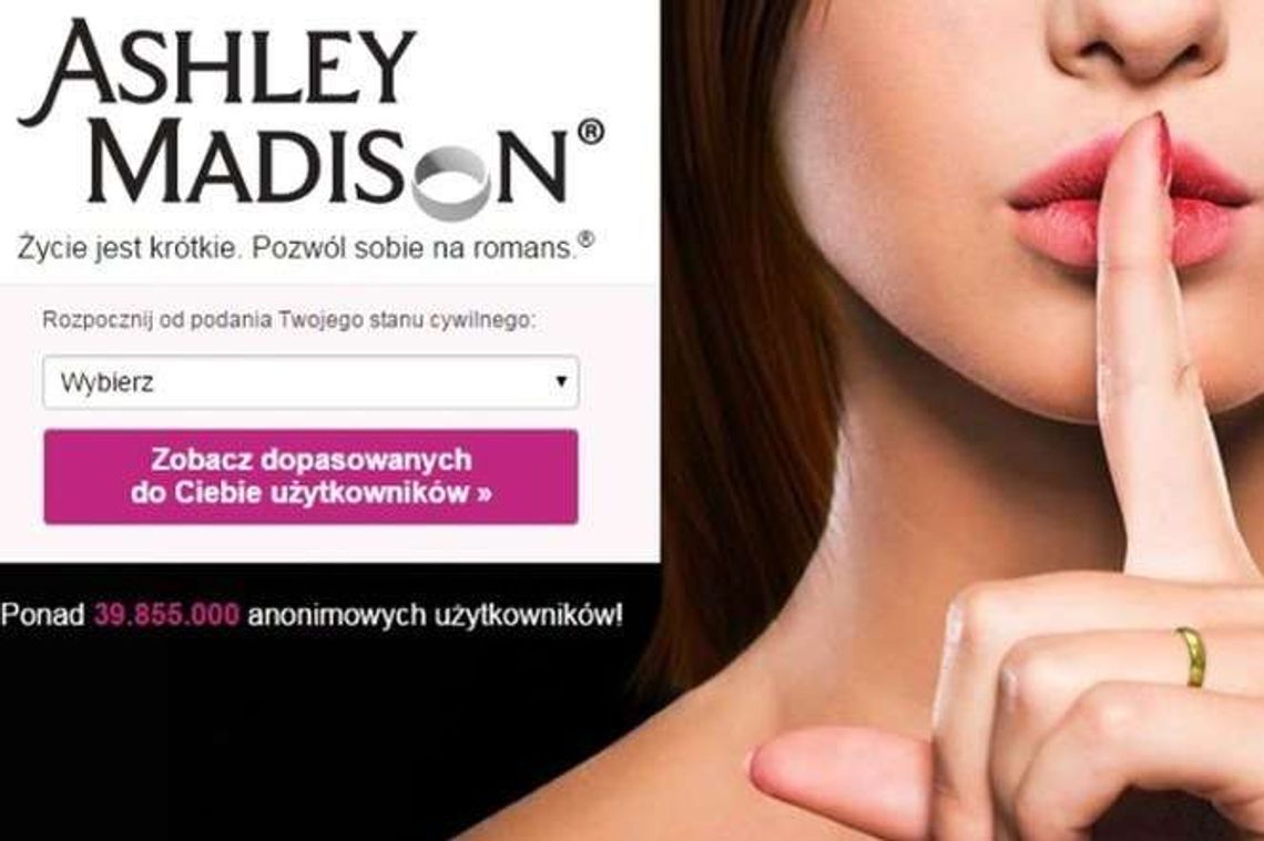 Wyciekły dane użytkowników "serwisu do zdradzania". Również z Lublina i regionu